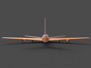 boeing 707 3D Print Model