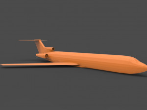 boeing 727 Model do druku 3D