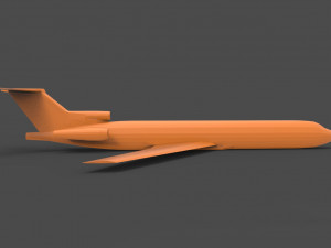 boeing 727 Model do druku 3D