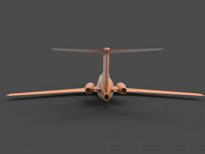 boeing 727 3D Print Model