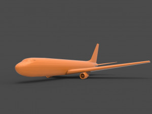 boeing 767 3Dプリントモデル