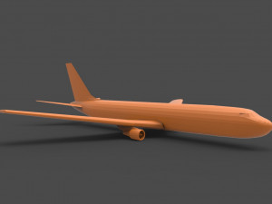 boeing 767 3D Принт Модель