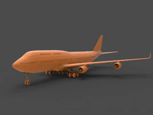 Boeing 747 Modello di stampa 3D