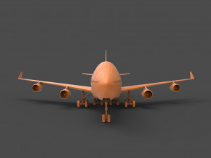 boeing 747 3D प्रिंट मॉडल
