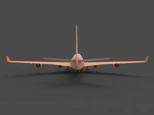 boeing 747 3D Print Model