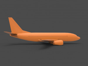 boeing 737 Model Cetak 3D