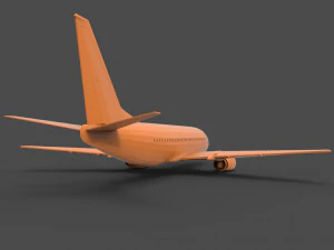 boeing 737 3D Print Model