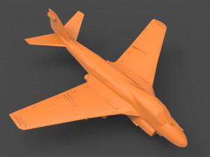 grumman a-6 3D Print Model