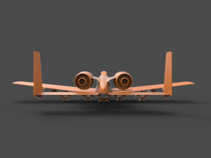 a-10 thunderbolt 3D Принт Модель