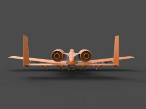 a-10 thunderbolt 3D Print Model