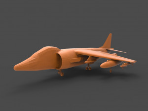 av-8b harrier Modello di stampa 3D