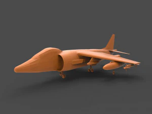 albanella reale av-8b Modello di stampa 3D