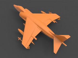 av-8b harrier 3D Print Model