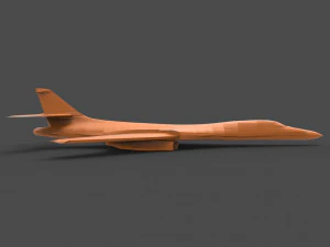 rockwell b-1 3D Print Model