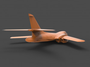 rockwell b-1 3D 打印模型