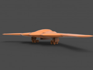 b-2 spirit 3D Принт Модель