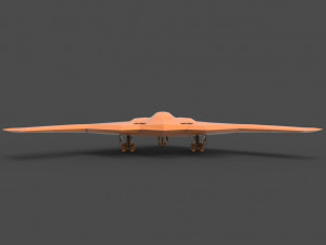 b-2 spirit 3D Принт Модель
