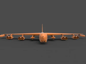b-52 stratofortress 3D Print Model