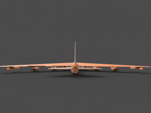 b-52 stratofortress 3D 프린트 모델