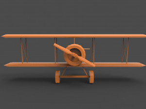 biplane2 Modello di stampa 3D