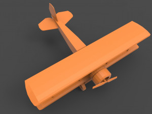 biplane2 Modello di stampa 3D