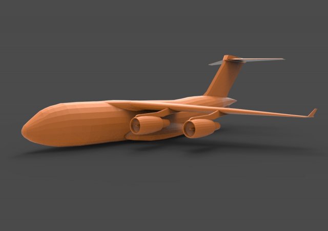 c-17 globemast Modello di stampa 3D .c4d .max .obj .3ds .fbx .stl .blend 