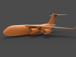 c-17 globemast 3D Baskı Modeli
