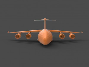 c-17 globemast Modello di stampa 3D