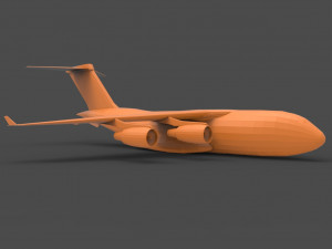 c-17 globemast Modello di stampa 3D