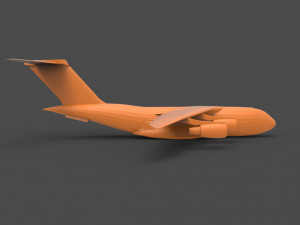 c-17 globemast Modello di stampa 3D