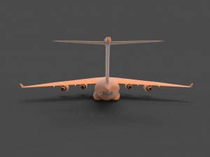 c-17 globemast Modello di stampa 3D