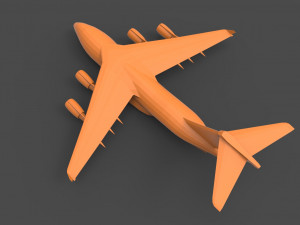 c-17 globemast Modello di stampa 3D