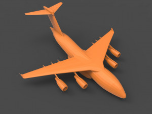 c-17 globemast Modello di stampa 3D