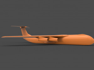 c-141 starlifter Modello di stampa 3D