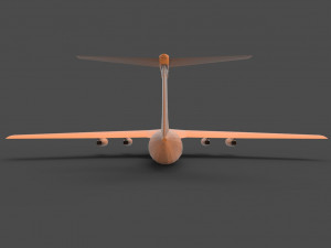 c-141 starlifter Modello di stampa 3D