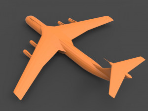 c-141 starlifter Modello di stampa 3D