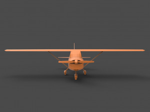 cessna 170 3D-Druckmodell