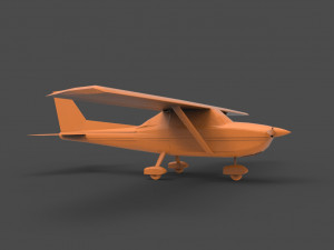 cessna 170 3D-Druckmodell