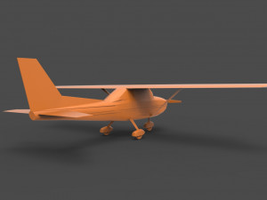 cessna 170 3D-Druckmodell