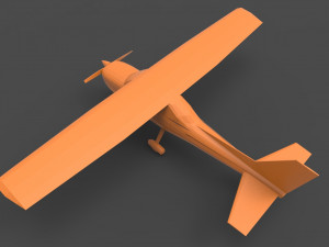 cessna 170 3D-Druckmodell