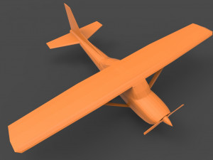 cessna 170 3D-Druckmodell