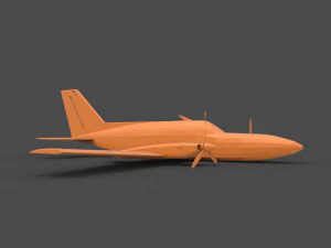 cessna 402 3D Print Model