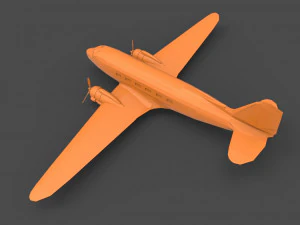 douglas dc-3 3D Print Model