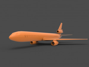 douglas dc-10 3D 打印模型