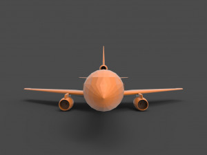 douglas dc-10 3D 打印模型
