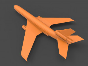 douglas dc-10 3D 打印模型