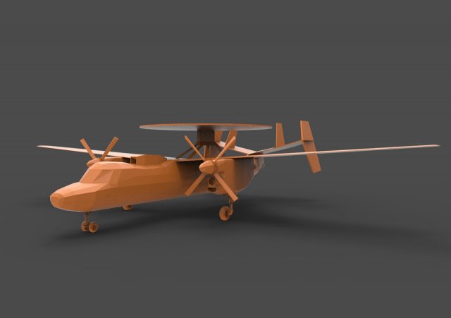 e-2 hawkeye 3D 프린트 모델 .c4d .max .obj .3ds .fbx .stl .blend 