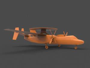 e-2 hawkeye 3D 프린트 모델