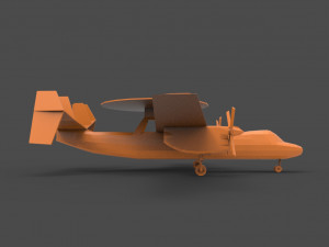 e-2 hawkeye 3D 프린트 모델