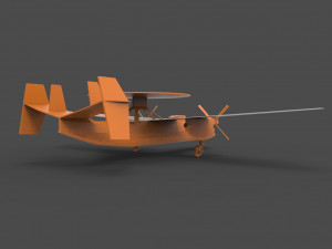 e-2 hawkeye 3D 프린트 모델